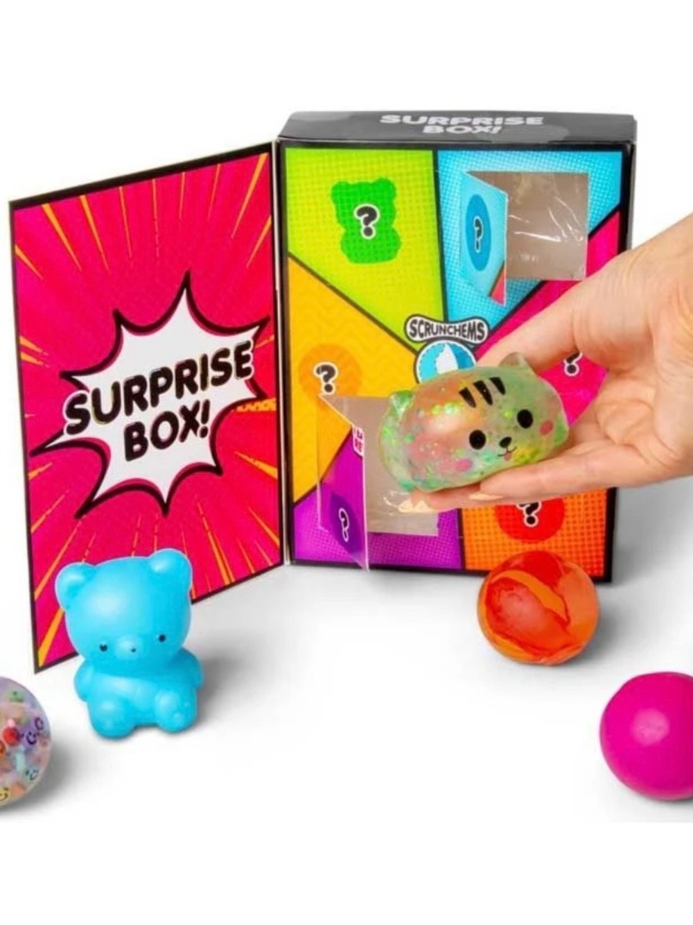 SCRUNCHEMS SURPRISE BOX- 6 Surprises